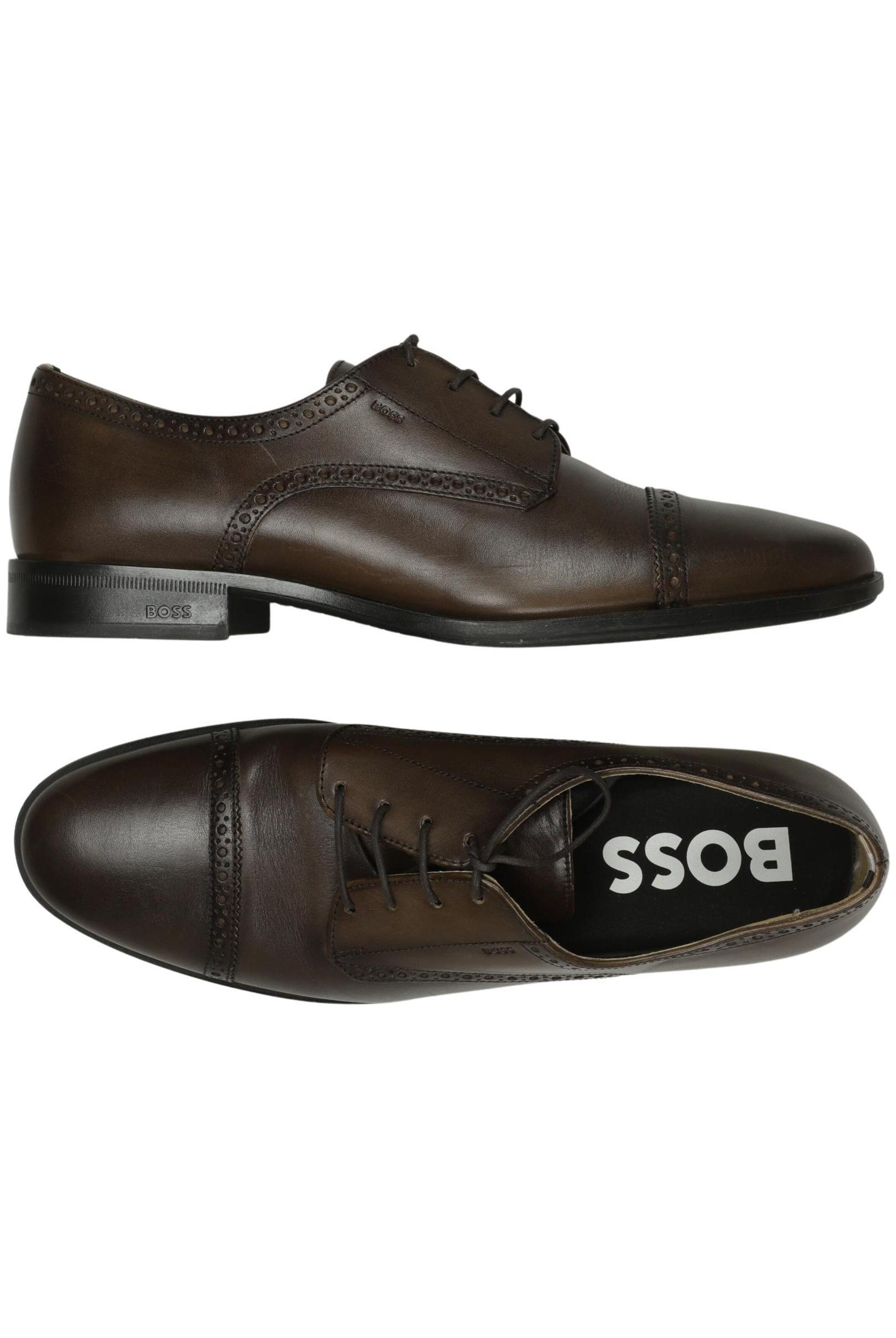 BOSS Black Halbschuh 45,5 in Braun: Vorderseite