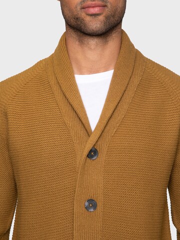 Threadbare Gebreid vest 'Hanway' in Bruin