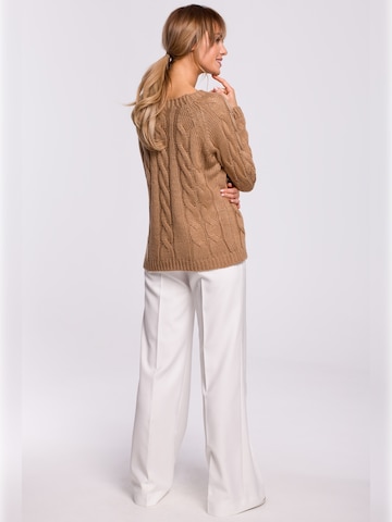 made of emotion - Jersey en beige