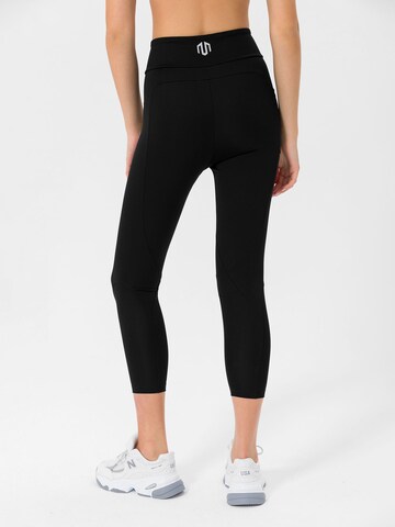 MOROTAI Skinny Sporthose 'Kansei Crome' in Schwarz