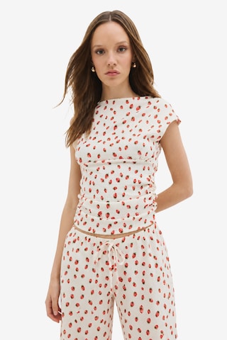 No Matter What Blouse in Beige: front