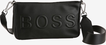 BOSS Casual Crossbody Bag in Black: front
