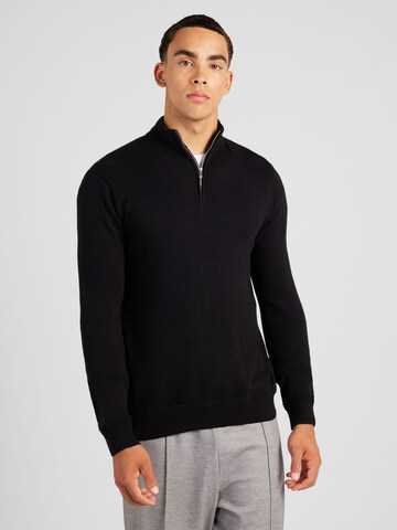 TOPMAN Trui in Zwart: voorkant