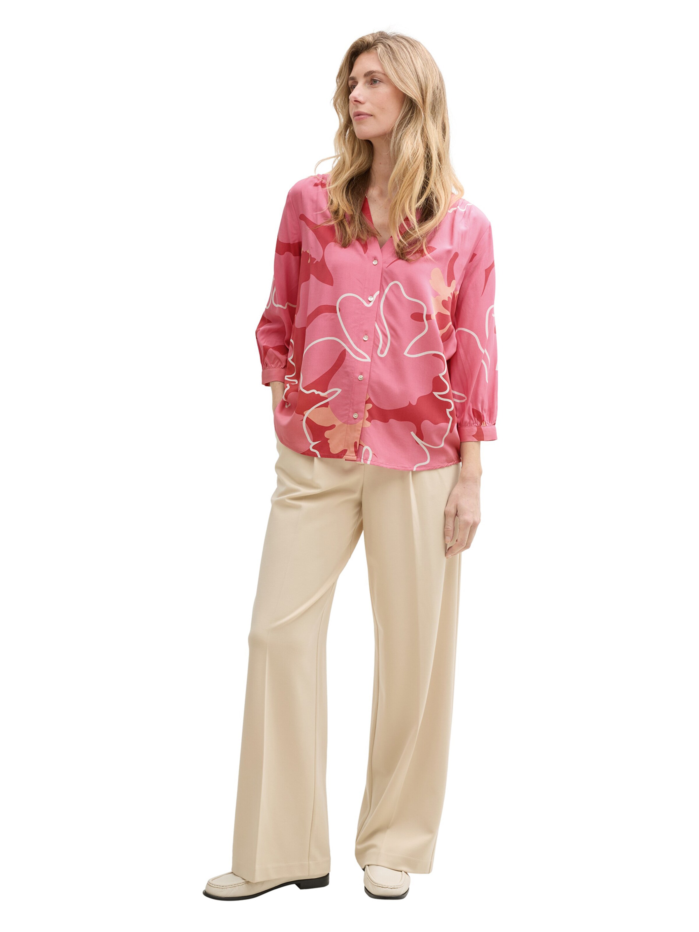 TOM TAILOR Blouse in Pink