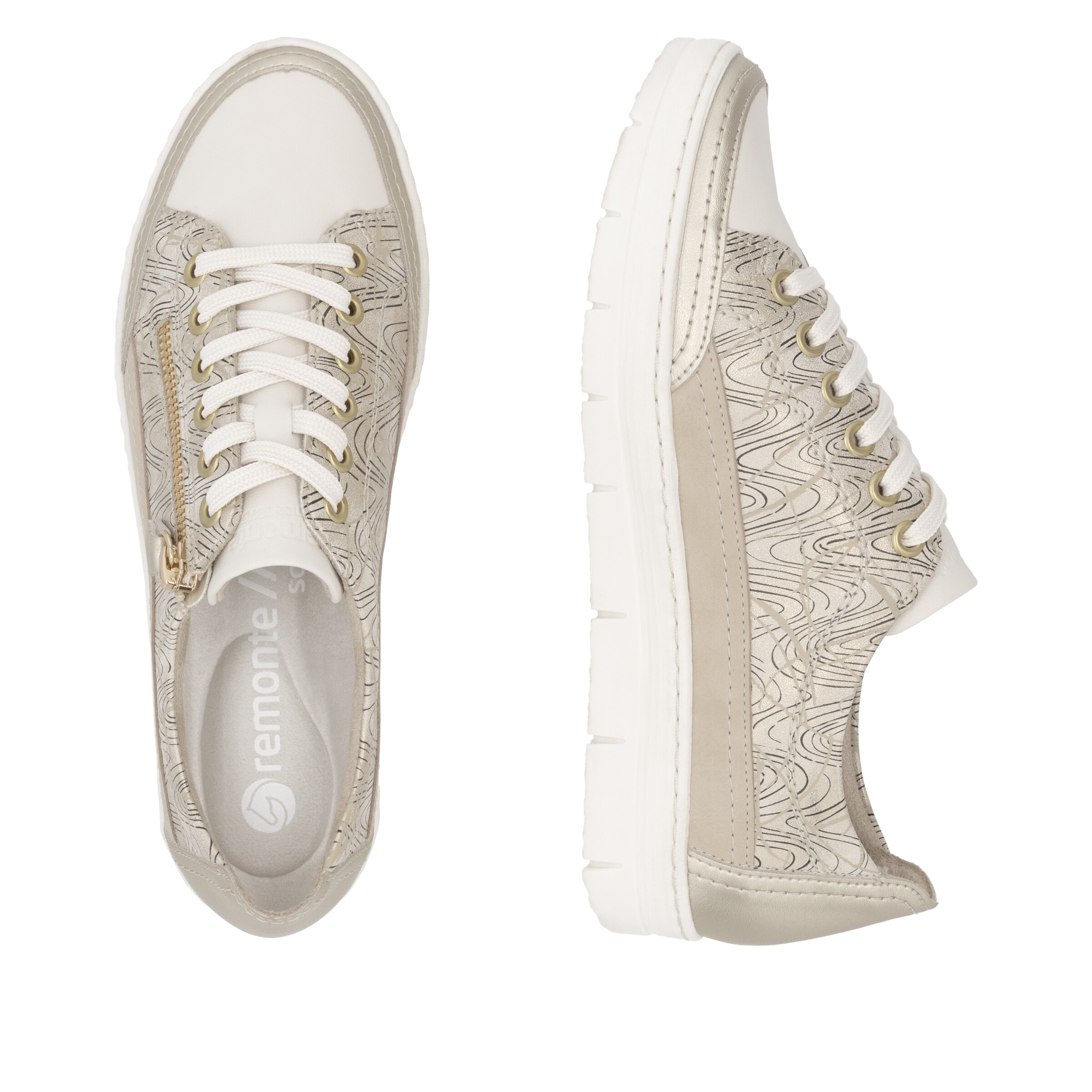 REMONTE Sneaker in Silber