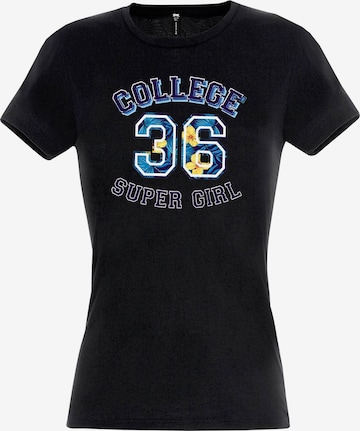 RMK Shirt 'College 36' in Schwarz: Vorderseite
