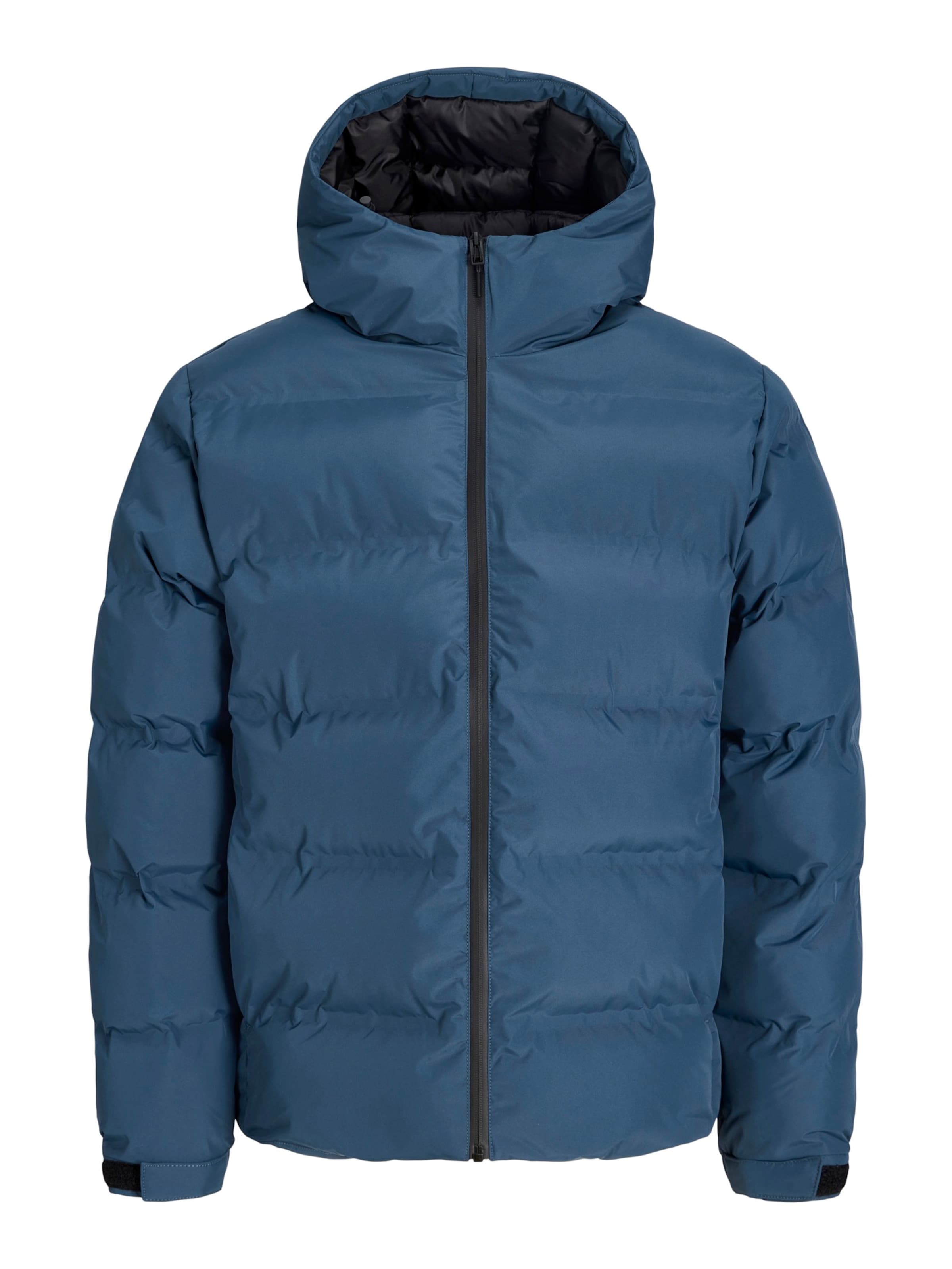Jack & Jones Plus Winter Jacket 'JJSAGE' in Blue: front