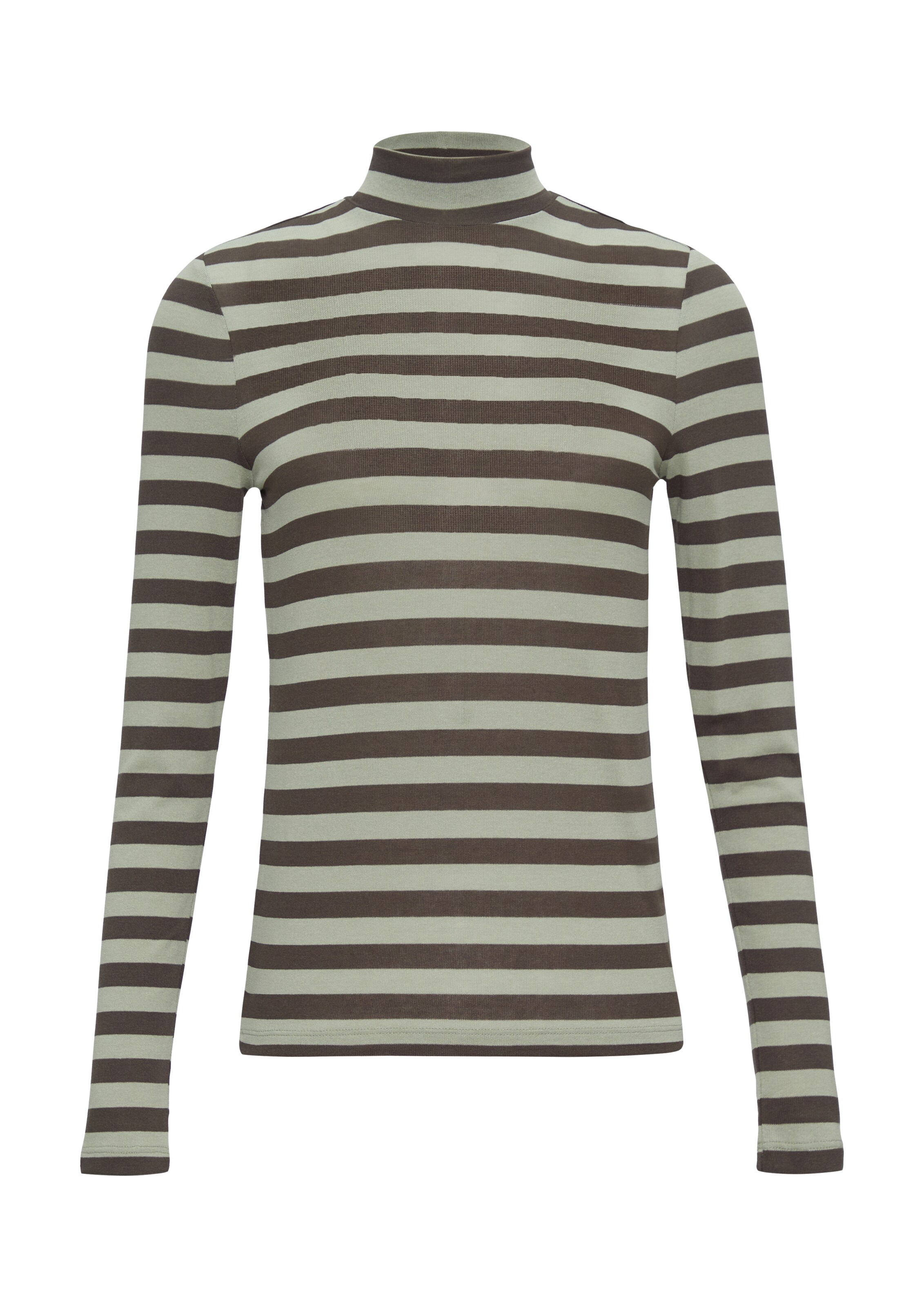 QS Shirt in Bruin: voorkant