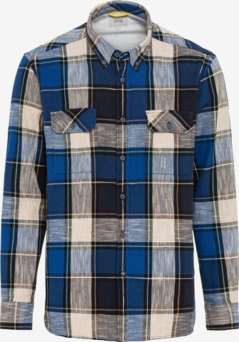 CAMEL ACTIVE Regular fit Button Up Shirt in Blue: front