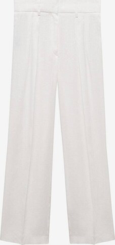 MANGO Wide leg Pants 'Chiara' in White: front