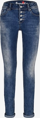 Buena Vista Slimfit Jeans in Blauw: voorkant