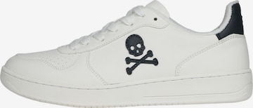 Scalpers Sneakers in White: front