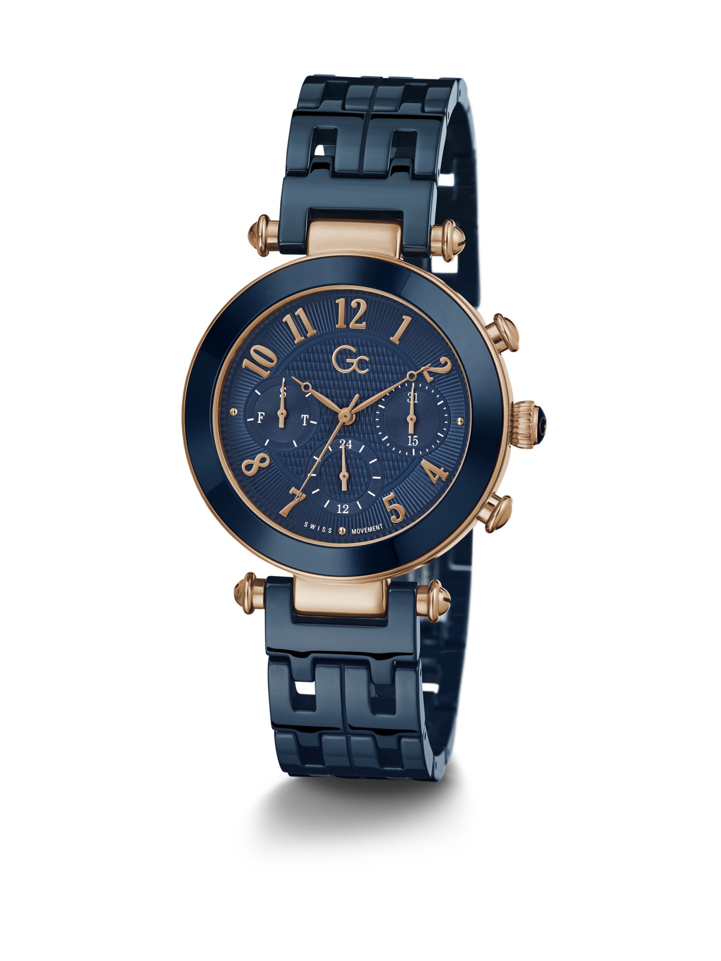 Gc Analoog horloge 'PrimeChic' in Blauw