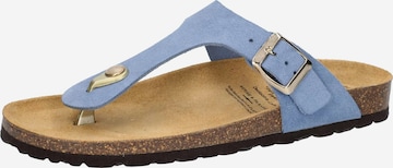 LICO Teenslipper in Blauw: voorkant