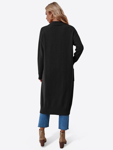Manteau en tricot Imily Bela en noir : derrière