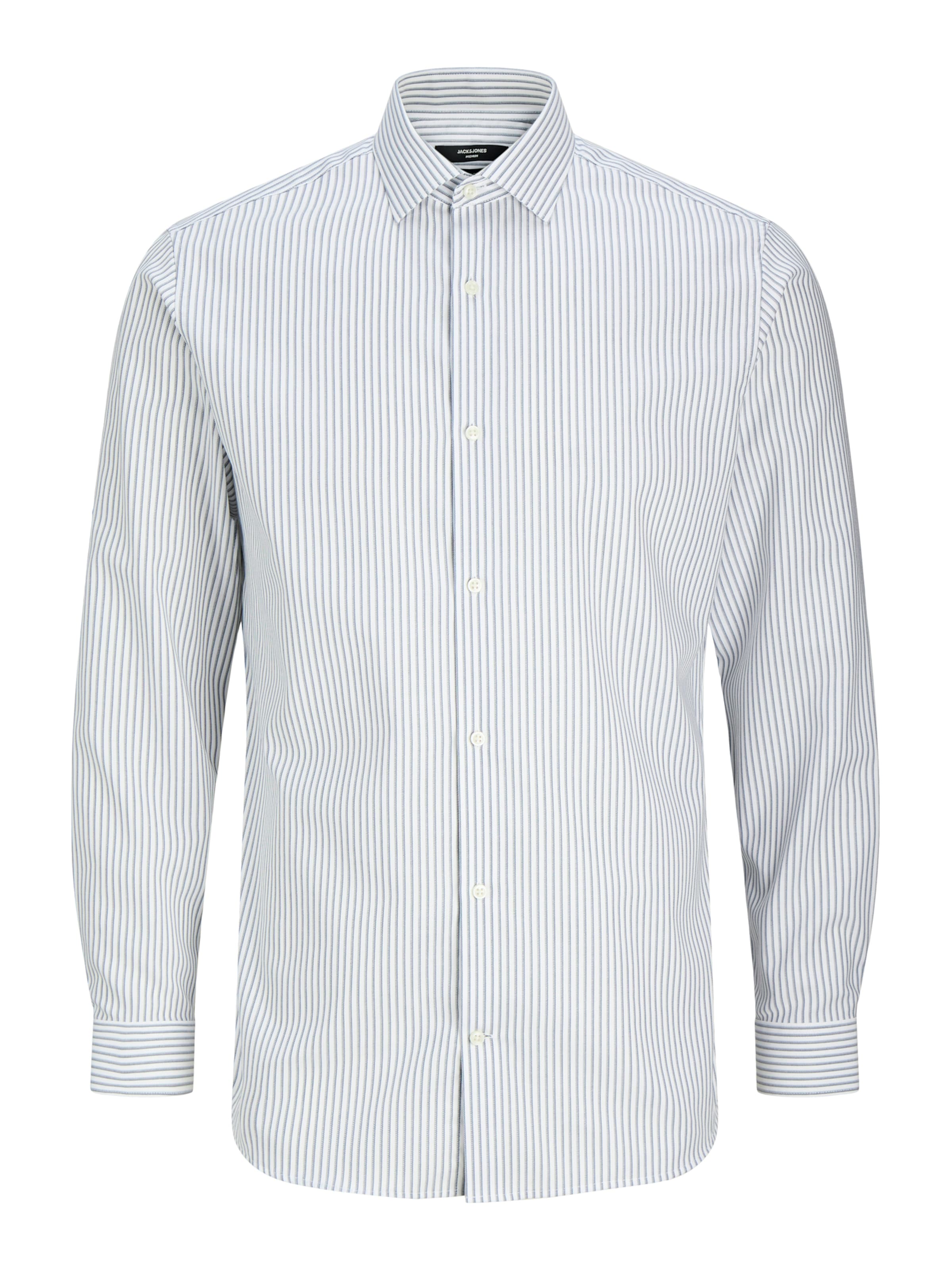 Slim fit Camicia 'JPRBLAParker' di JACK & JONES in blu: frontale
