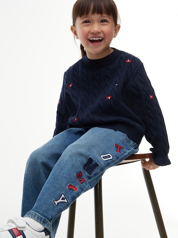 TOMMY HILFIGER Voľný strih Džínsy - Modrá