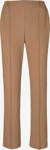 Goldner Pants 'Martha' in Brown: front