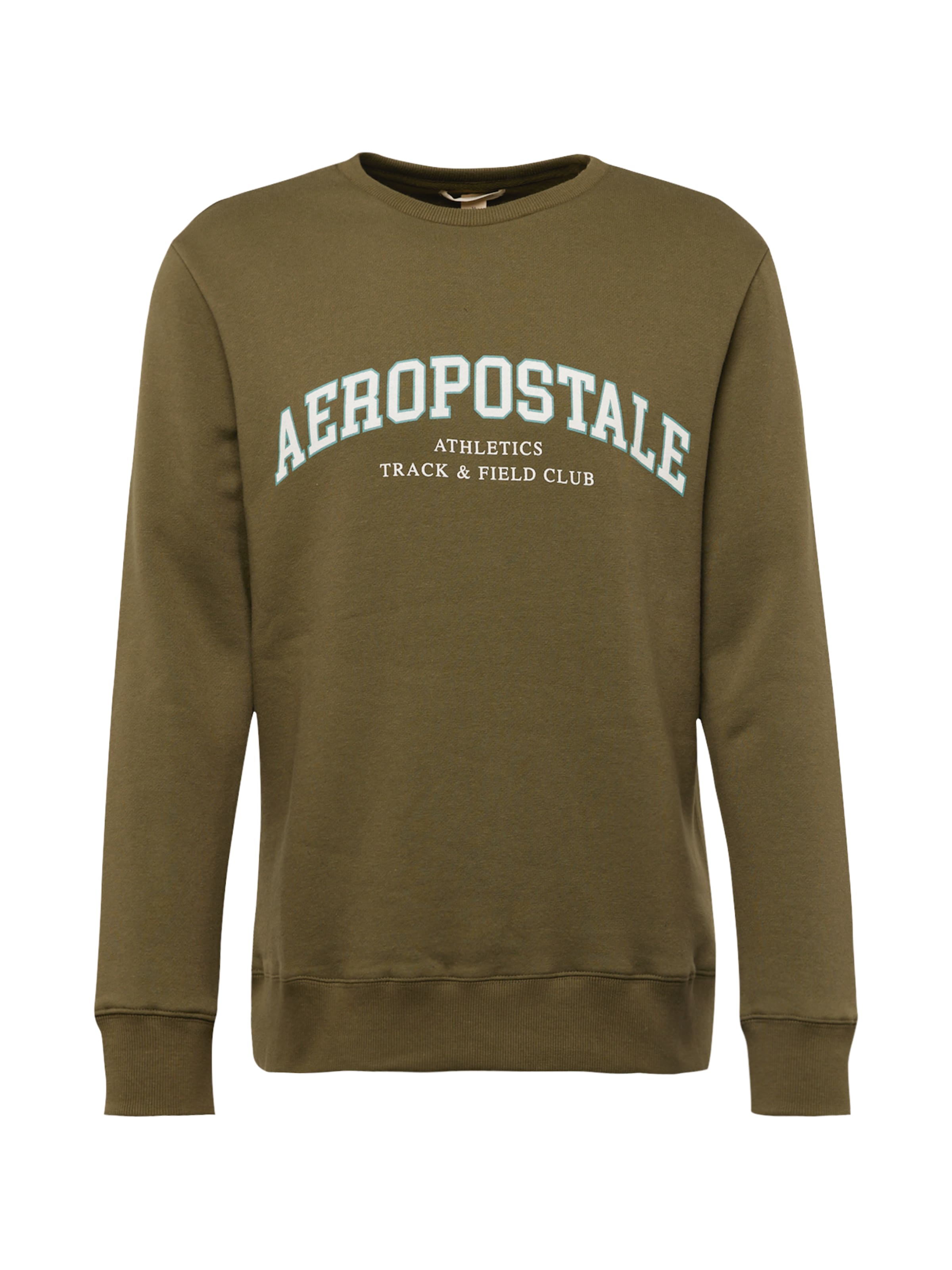AÉROPOSTALE Sweatshirt i grön: framsida