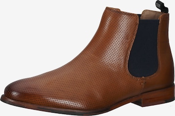 Gordon & Bros Chelsea Boots in Brown: front