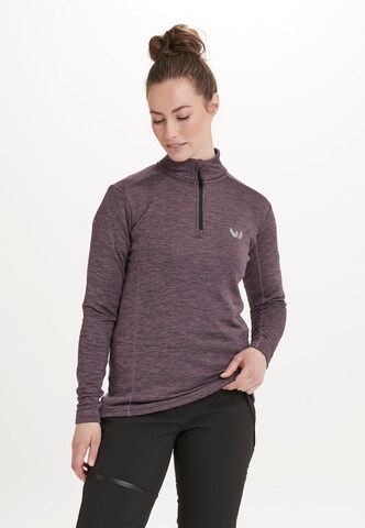 Whistler Performance Shirt 'Juice' in Purple: front