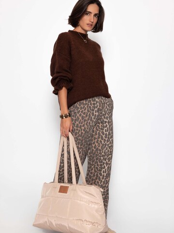 SASSYCLASSY Pullover in Braun