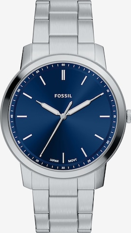FOSSIL Analoginen kello värissä hopea: etupuoli