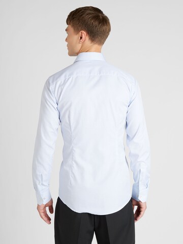 ETON Slim fit Overhemd in Blauw