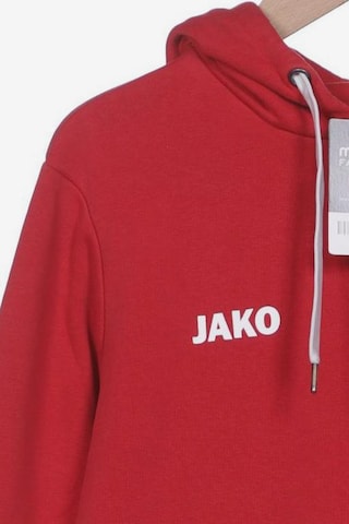 JAKO Sweatshirt & Zip-Up Hoodie in S in Red