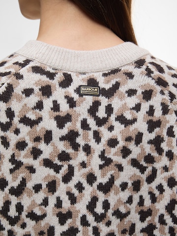 Barbour International Sweater 'Harley' in Brown