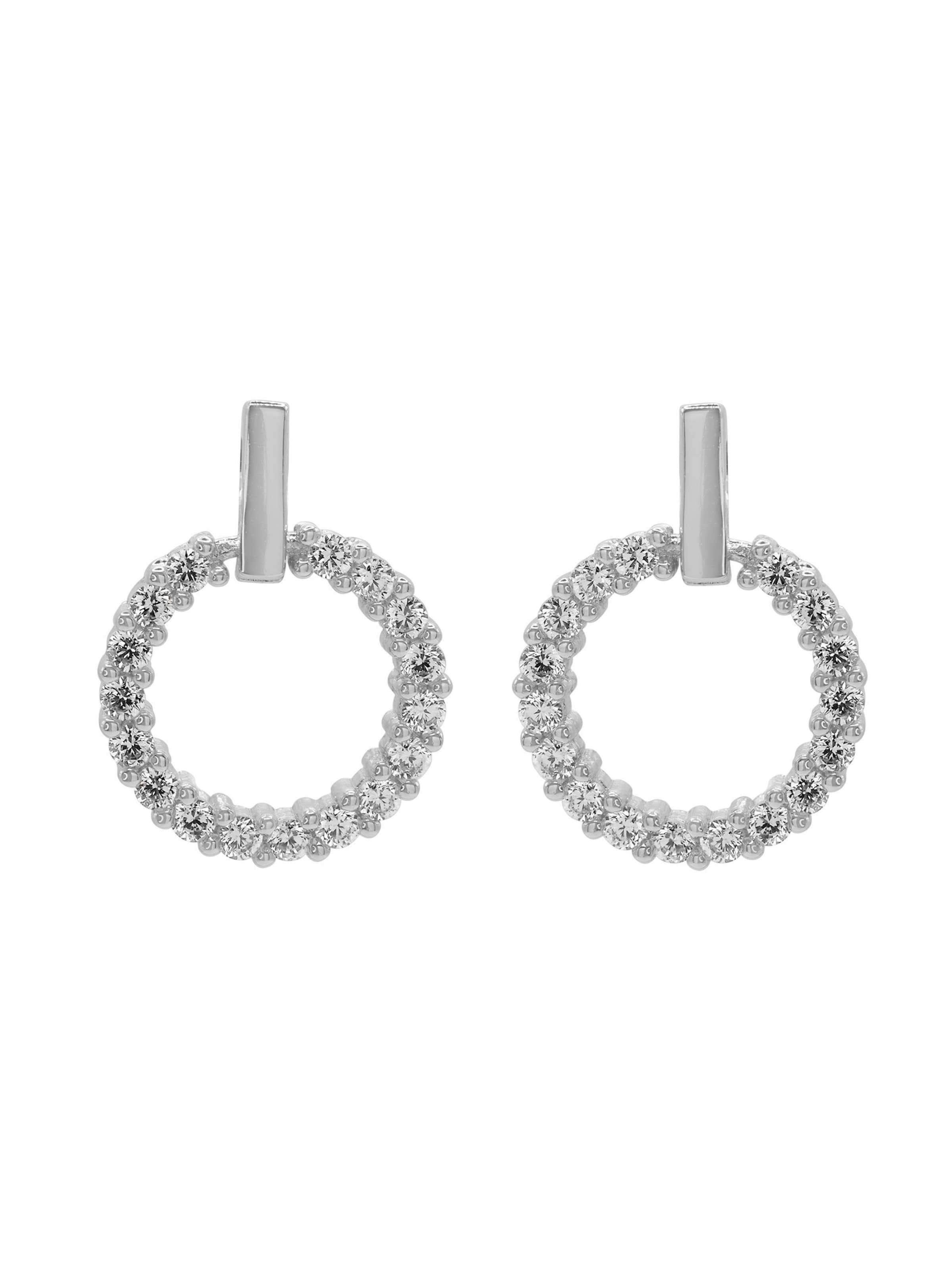 Heideman Ohrringe 'Cora' in Silber: Vorderseite