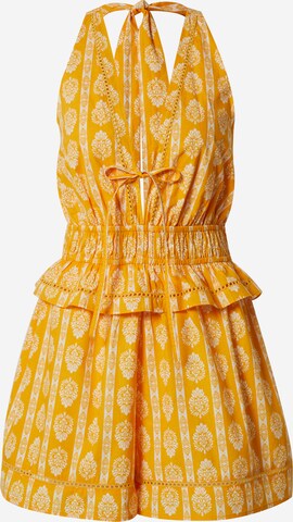 River Island Jumpsuit 'KAIA' in Yellow: front