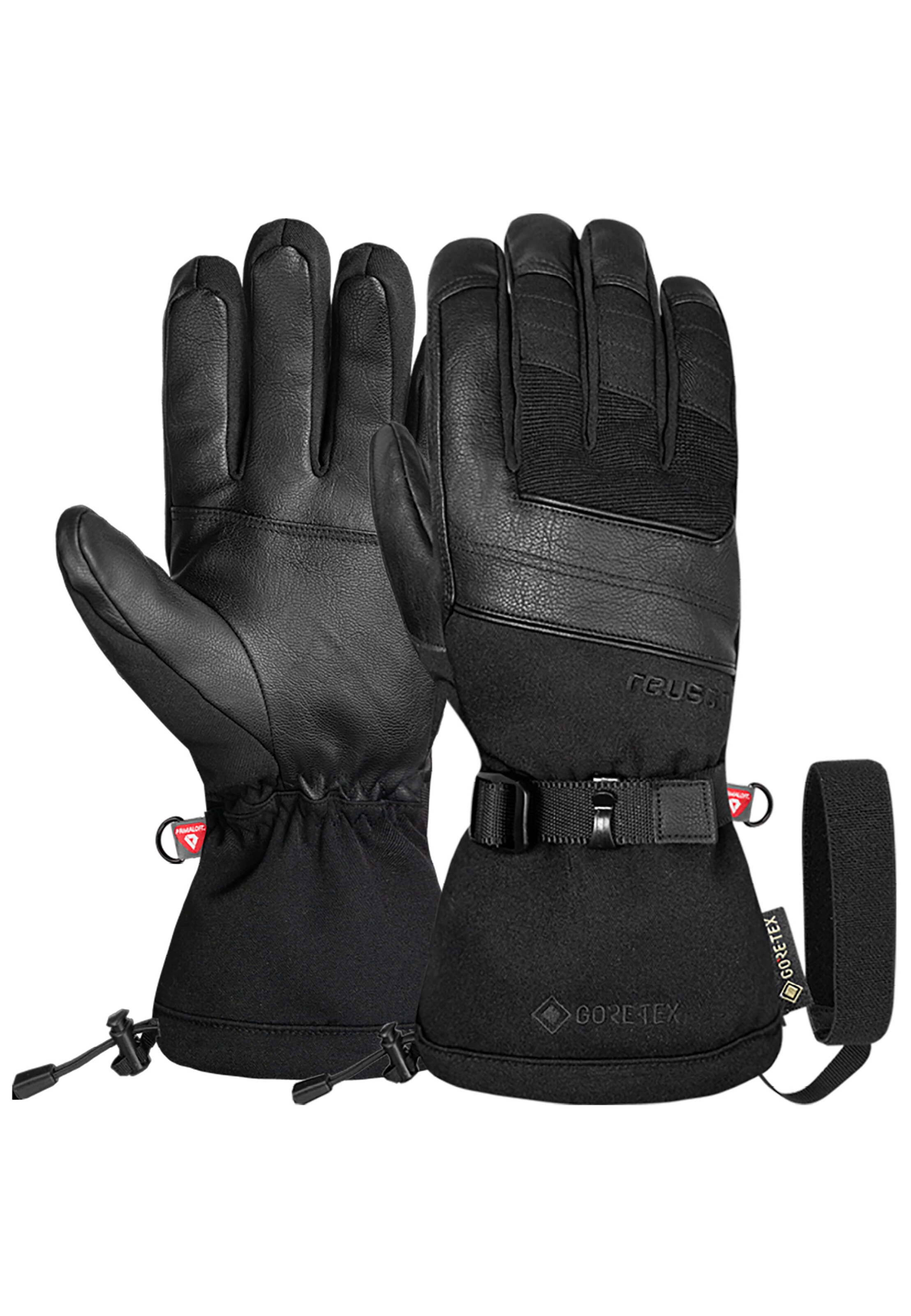 REUSCH Fingerhandschuhe 'Morvan GORE-TEX' in Schwarz: Vorderseite