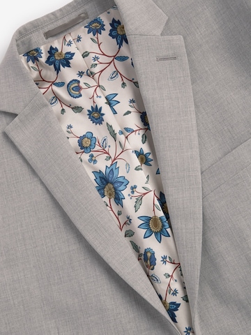 Next Slim fit Blazer 'Motion Flex' in Grey