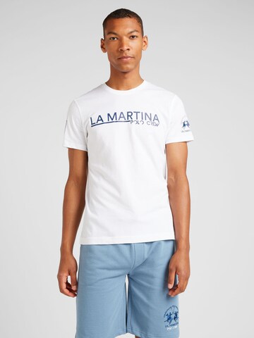 La Martina Bluser & t-shirts i hvid: forside