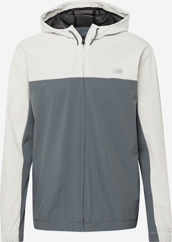 new balance Športna jakna | siva barva: sprednja stran