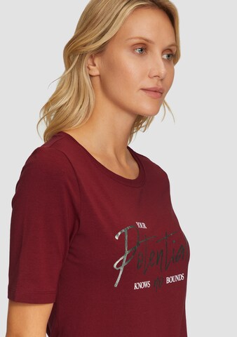 T-shirt s.Oliver en rouge