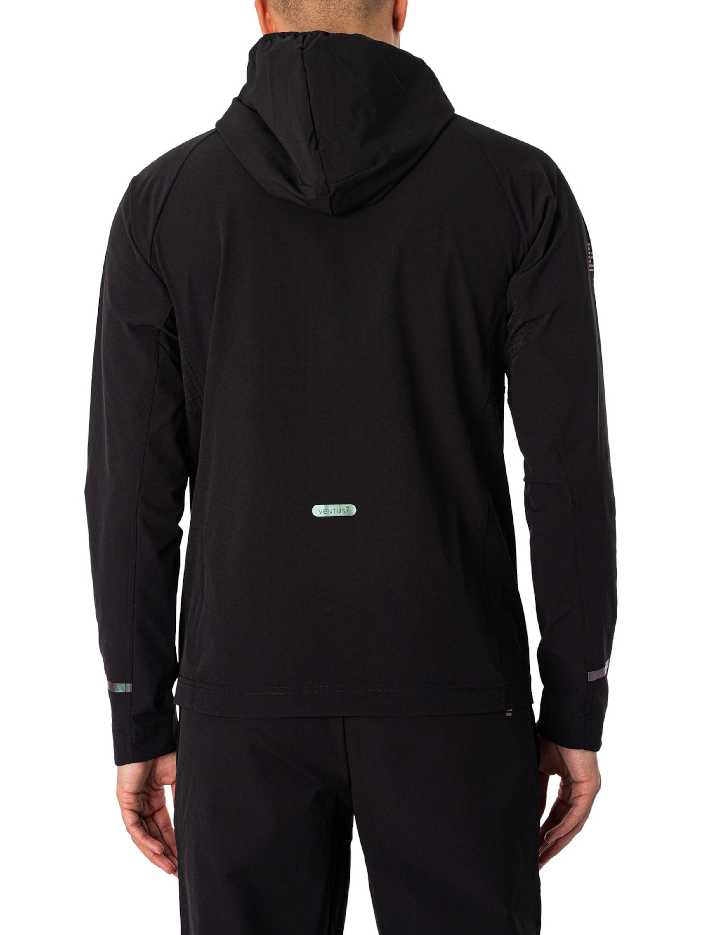 EA7 Emporio Armani Яке за трениране в черно