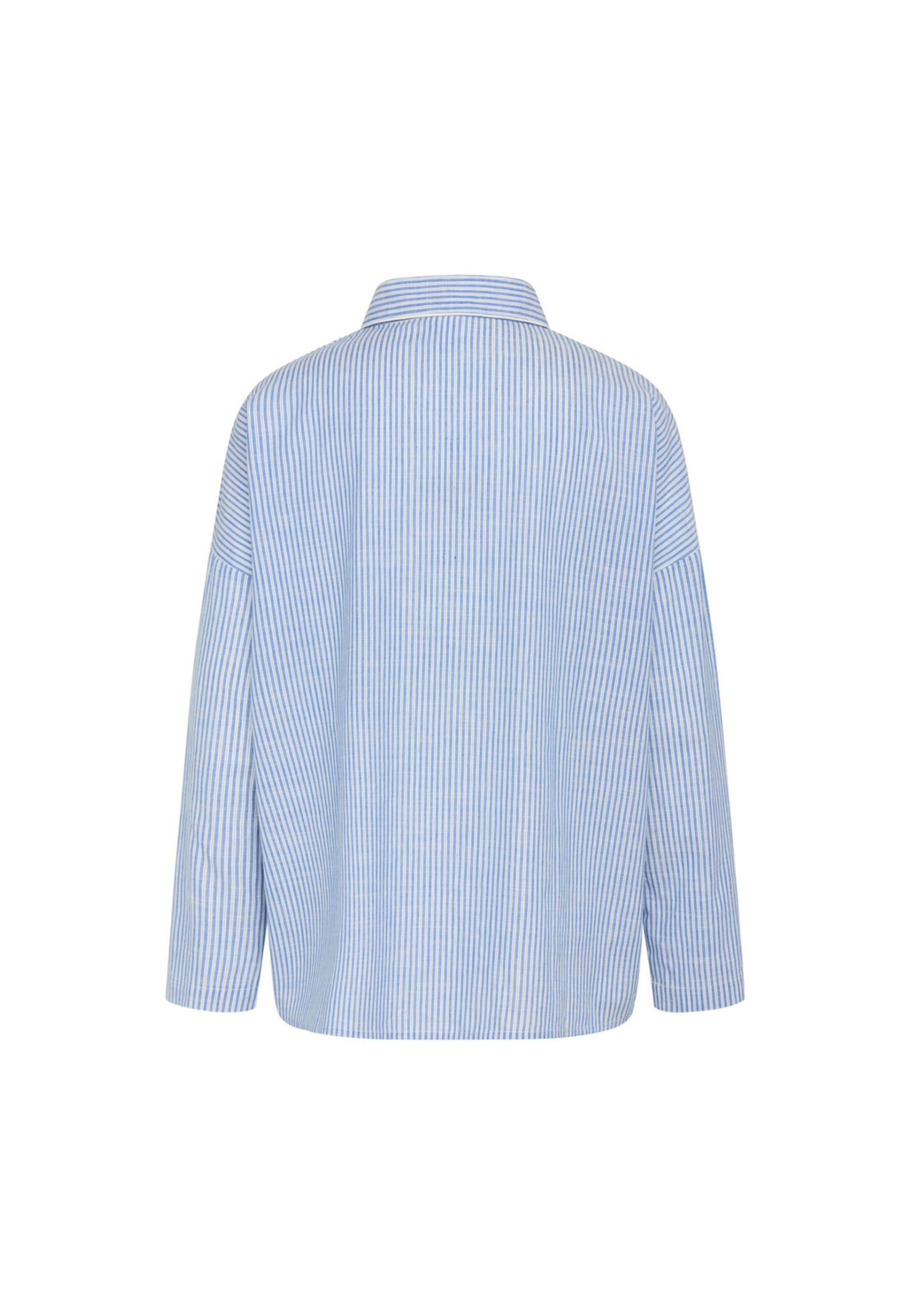 Chemise de nuit 'Amanda' CC DK en bleu : derrière