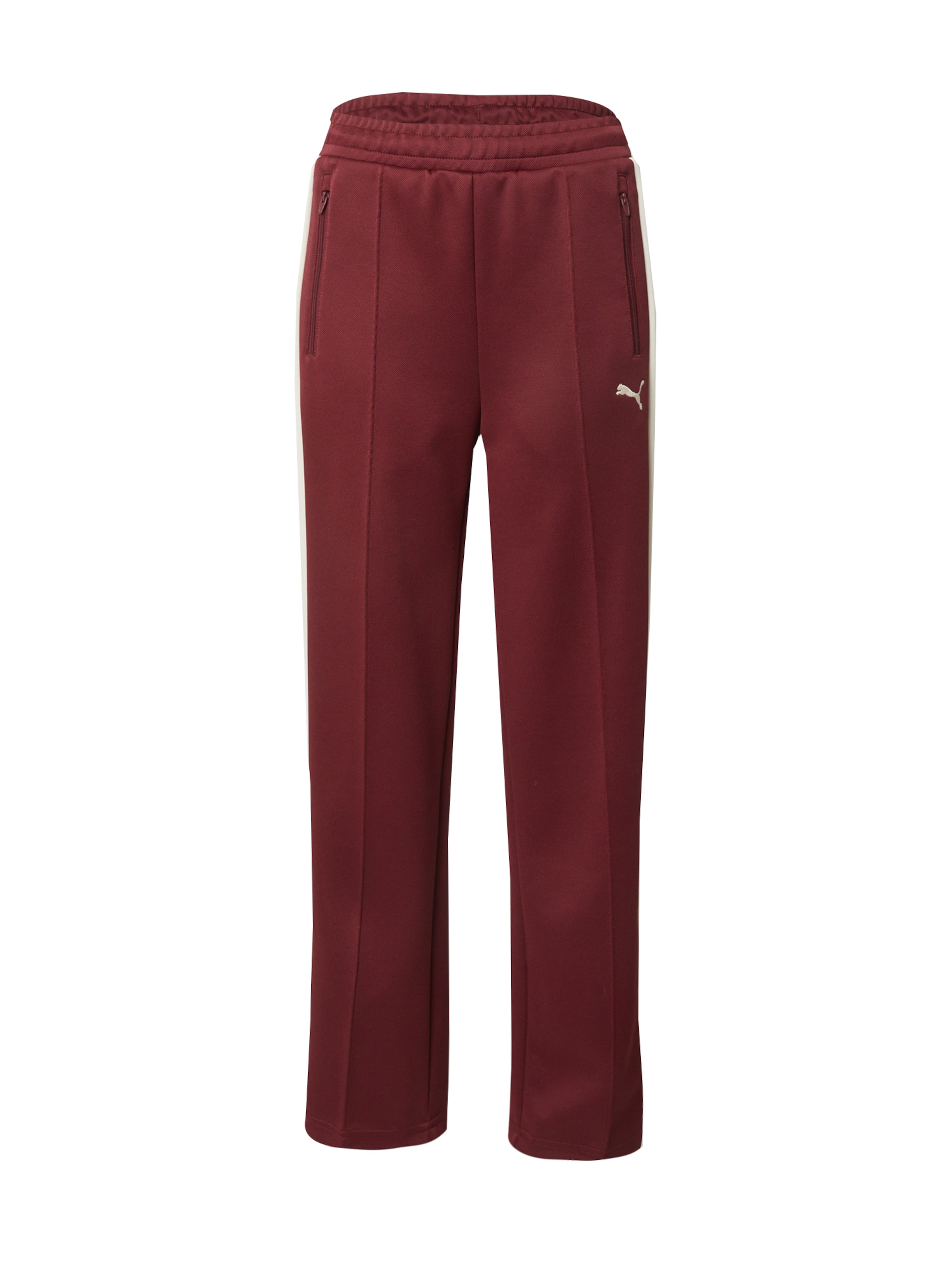 PUMA Loose fit Workout Pants 'T7 ALWAYS ON' in Red: front