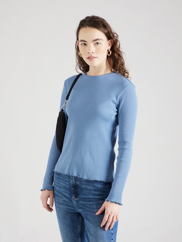 VILA Shirt 'VITHESSA' in Blue: front