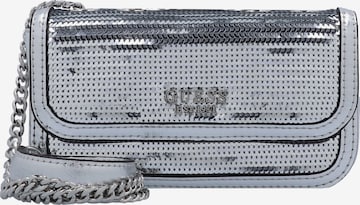 GUESS Clutch 'Kaska' in Zilver: voorkant