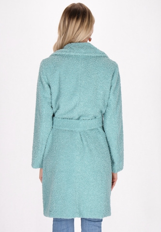 Manteau mi-saison IZIA en bleu