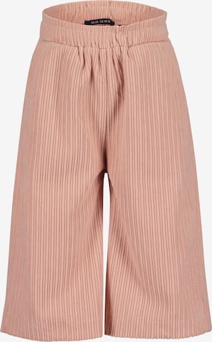 rožinė BLUE SEVEN Plačios klešnės Kelnės: priekis