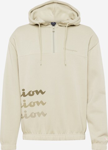 Sweat-shirt Champion Authentic Athletic Apparel en beige : devant