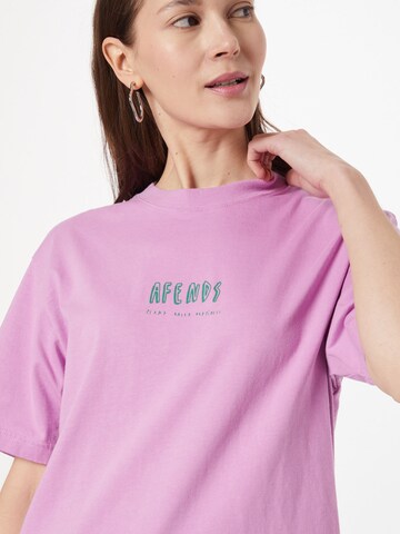 Afends T-shirt i lila