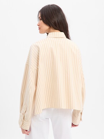 DRYKORN Blouse 'Oshia' in Beige