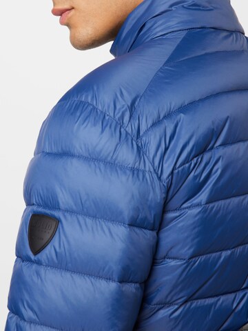 !Solid Between-Season Jacket in Blue