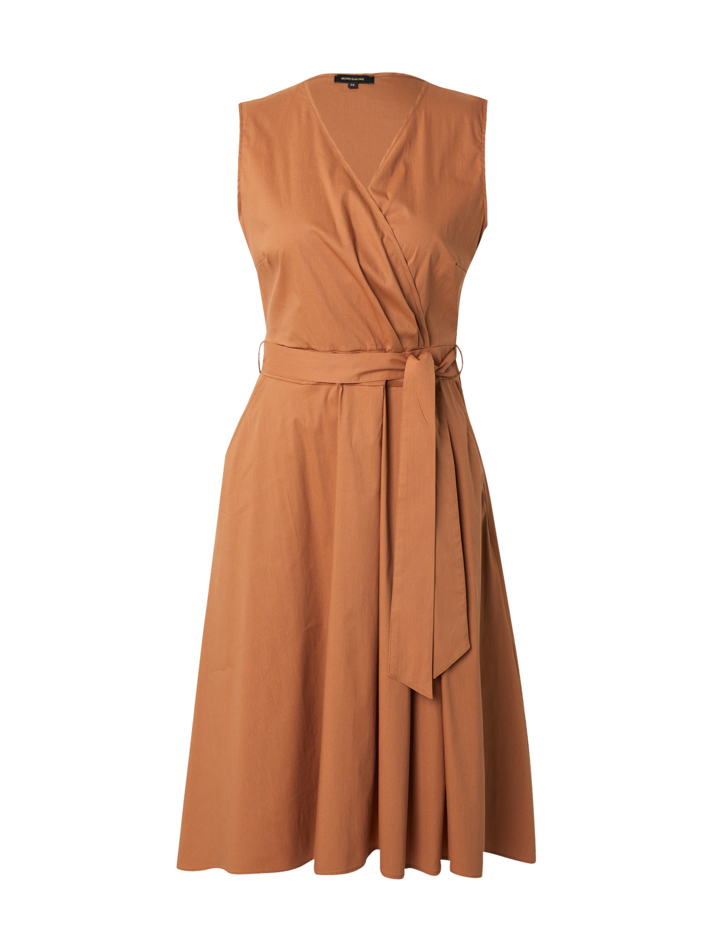 MORE & MORE Kleid in Braun: Vorderseite