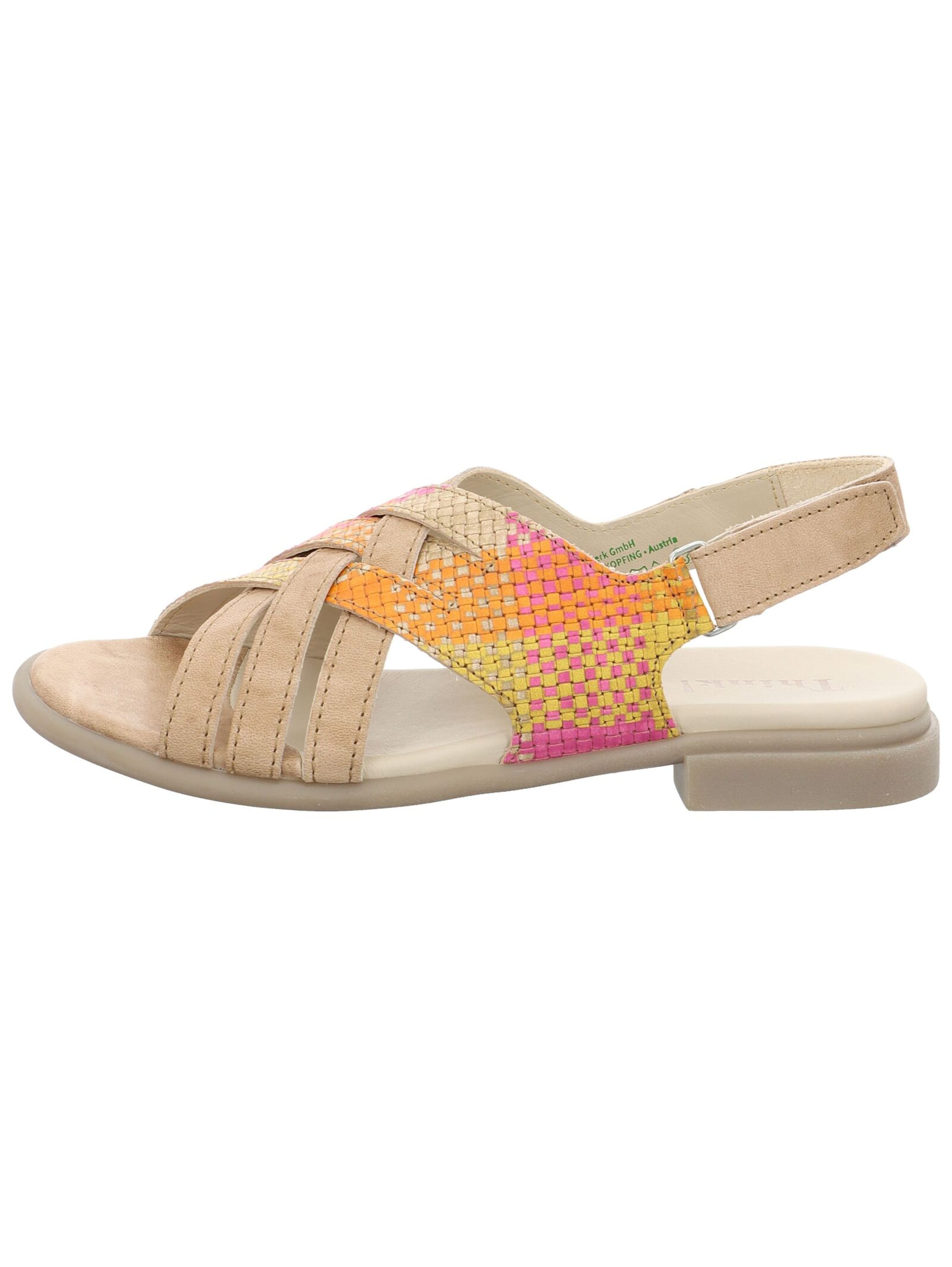 THINK! Strap Sandals in Beige